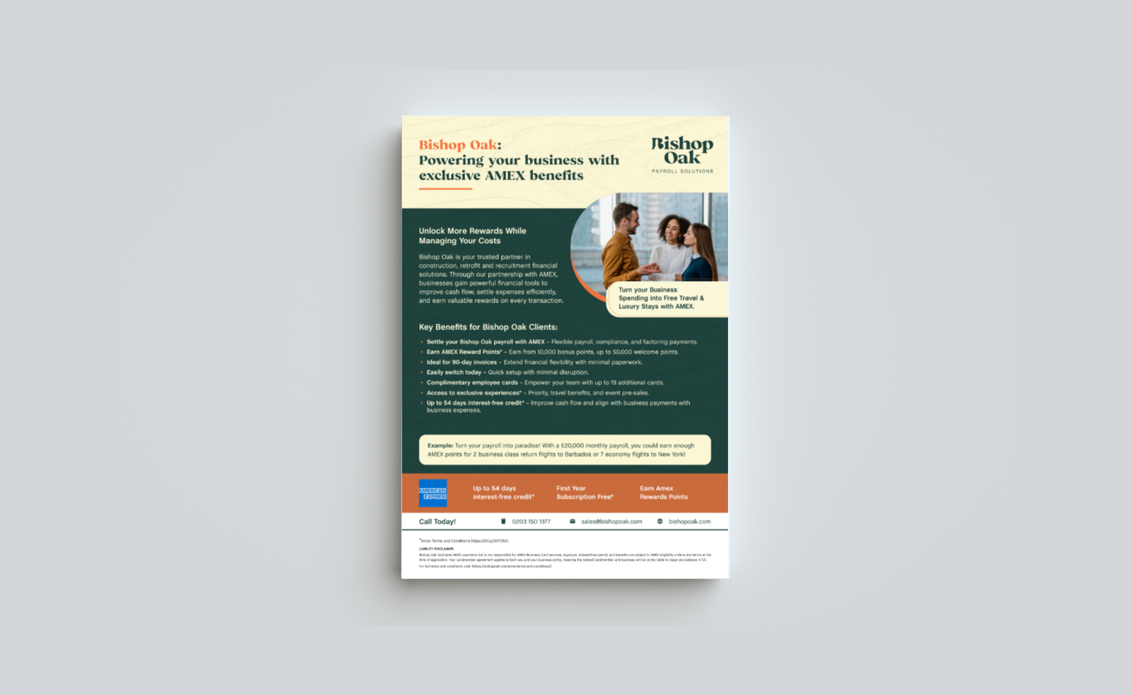 AMEX Flyer